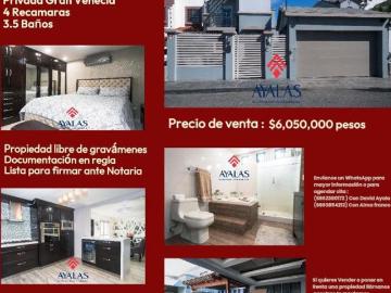 HERMOSA CASA EN VENTA PRIVADA GRAN VENECIA EXCELENTE UBICACION