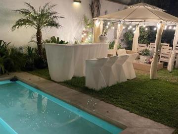 Hermosa residencia m piscina jardin zona batallones surco