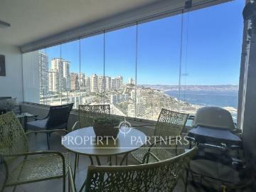 Hermoso departamento en venta en exclusivo sector las perlas en reñaca