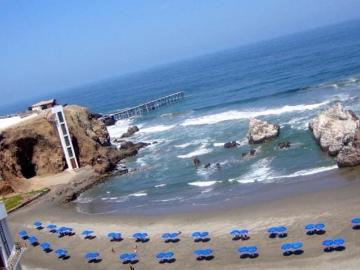 Hermoso departamento en Playa La Encontrada con vista al mar con 3 dormitorios