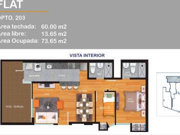 Hermosos departamentos con balcón y vista a la ciudad