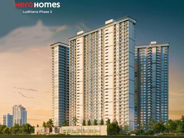 Hero Homes Ludhiana Phase 2,Mullanpur Dakha 3 BHK Apartment For Sale Ludhiana