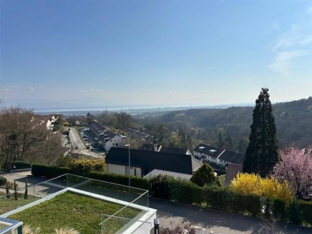 Herrenhaus mit Panoramablick auf den See und die Alpen