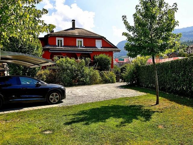 Herrliche 6,5 Zimmer Wohnung am Ufer der Vièze mit Studio in Eigentumswohnung
