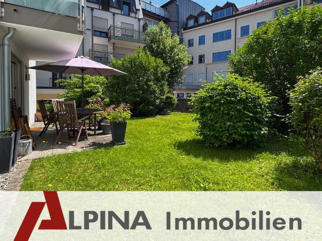 Herrliches 3 Zimmer Citydomizil mit 2 Terrassen und eigenem Garten in Rosenheim!