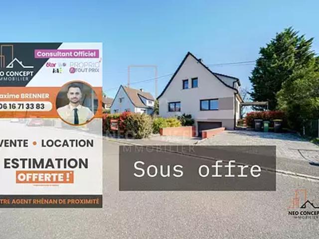 Herrlisheim 67850 Achat / Vente maison 5 pièces t5