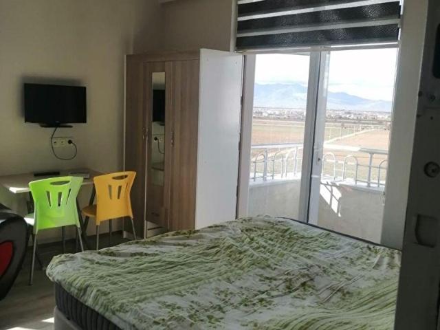 HESAPLI APART 1+0 EŞAYLI ASANSÖRLÜ BALKONLU