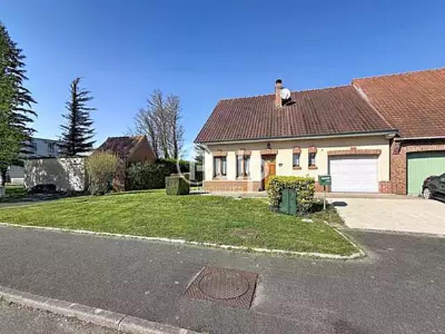 Hesdin 62140 Achat / Vente maison 5 pièces t5 jardin