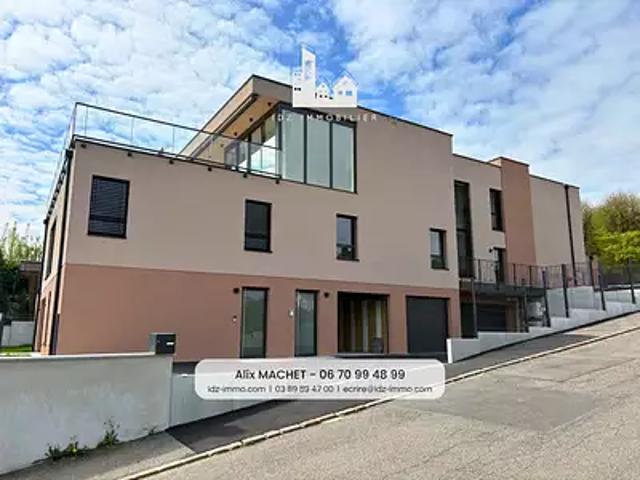 Hésingue 68220 Achat / Vente appartement 3 pièces t3 terrasse parking