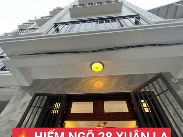 HIẾM NGÕ 28 XUÂN LA – Ra Ô Tô Thoải Mái – 5 Tầng Full Nội Thất – 8 Tỷ!