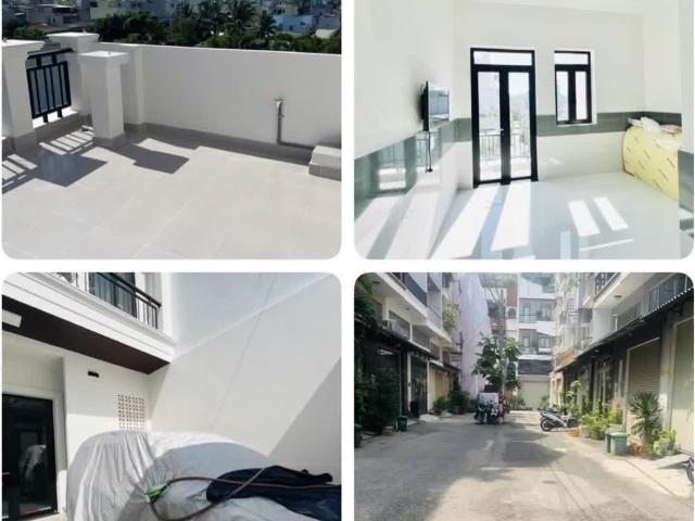 [Hiếm] Ôtô ngủ nhà Gần Đại học Hoa Sen, FPT 110m2, 4 tầng, sân thượng Chỉ 5. X tỷ BL