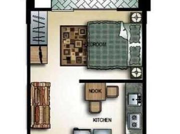 Hi Residences Condominiums Studio w/ Balcony