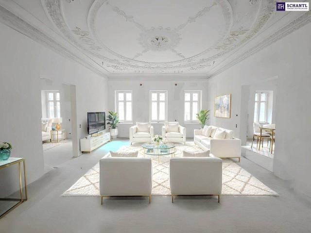 Hier werden Wohnträume wahr! Atemberaubende 4 Zimmer Belétage Wohnung in revitalisierten Stilaltbau in urbaner Lage mit bester Infrastruktur!