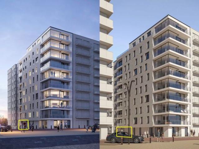 High end nieuwbouwproject op de zeedijk van Blankenberge