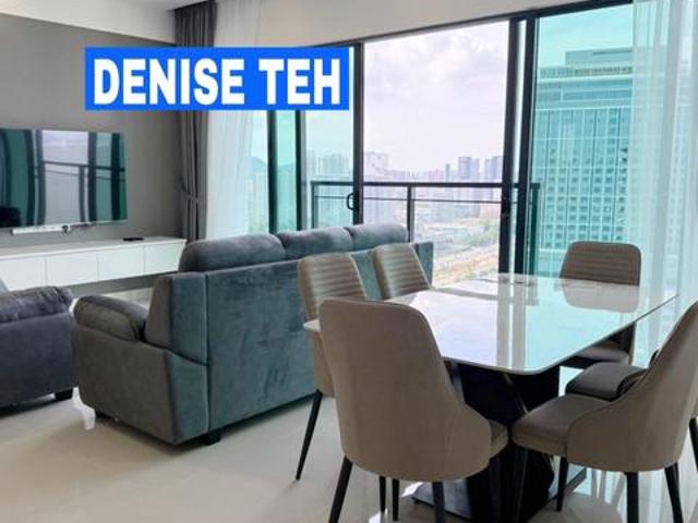 HIGH FLOOR Mezzo 2 Carpark Fully Furnished The Light City Gelugor