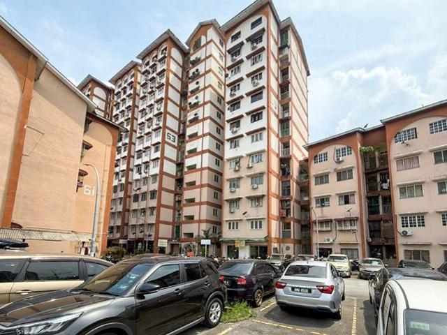 HIGH FLOOR Apartment Pangsapuri Murni Near LRT Dato Keramat