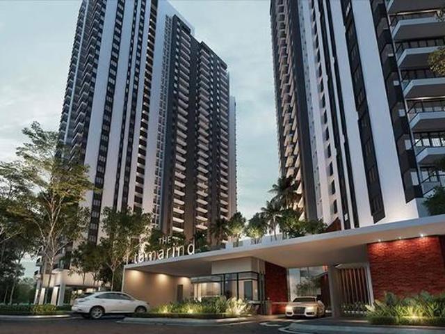 High Floor Seaview Tamarind Penang 3R2B 2CP Spacious Unit