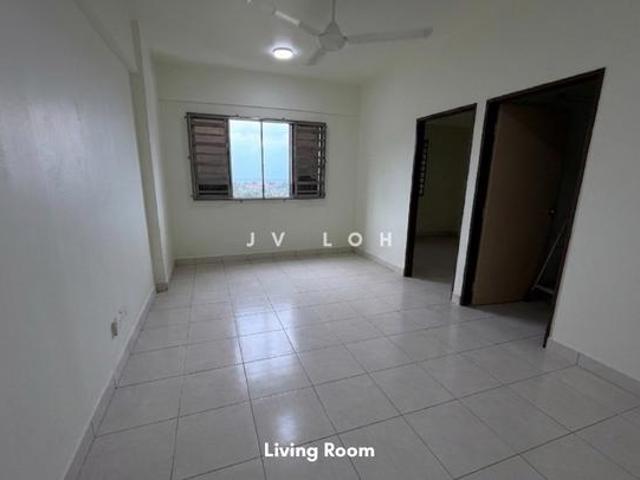 High Floor View Partially Furnished