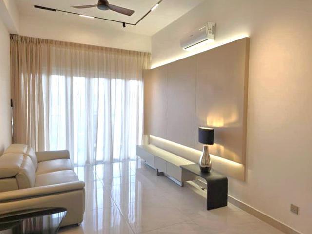 High floor with nice view fully furnished movein condition