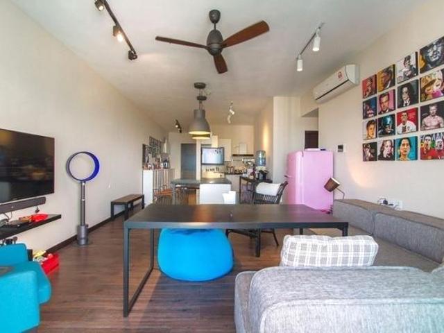 High floor with pocket sea view fully furnished movein condition