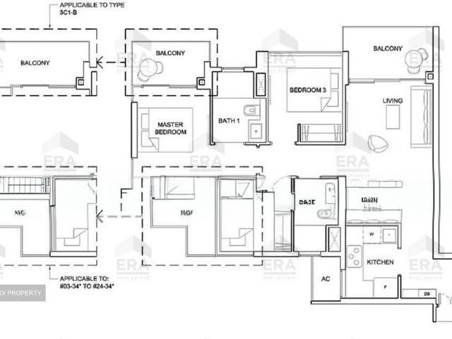 High Park Residences D28, Apartment