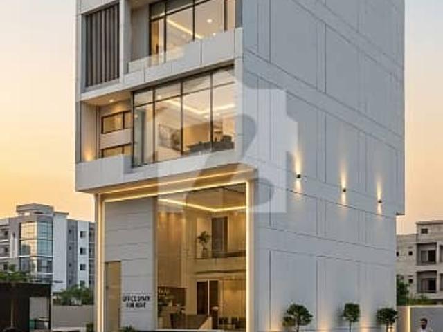 High Visibility Commercial Property with Lift, Parking & Separate Office Floors in DHA Phase 8 Karachi