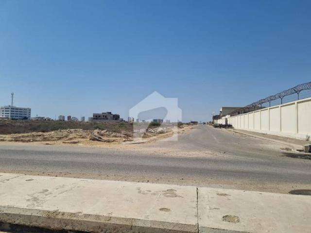 High yield investment: 500 sq yd gola d cutting residential plot for sale in dha phase 8, zone c