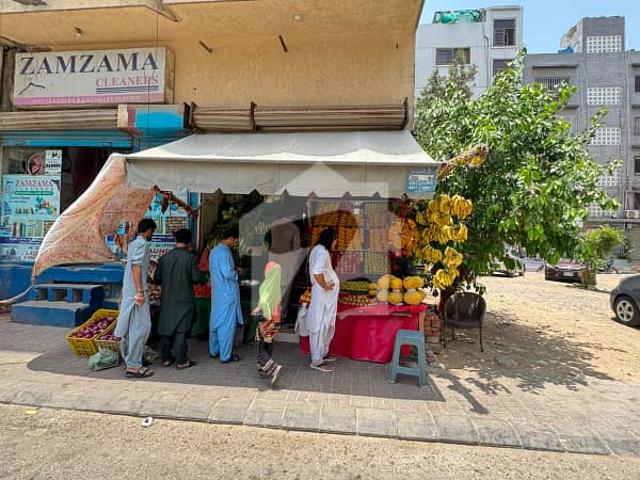 High yield investment: 598 sq ft high exposure commercial shop for sale on main khayaban e nishat, dha phase 6