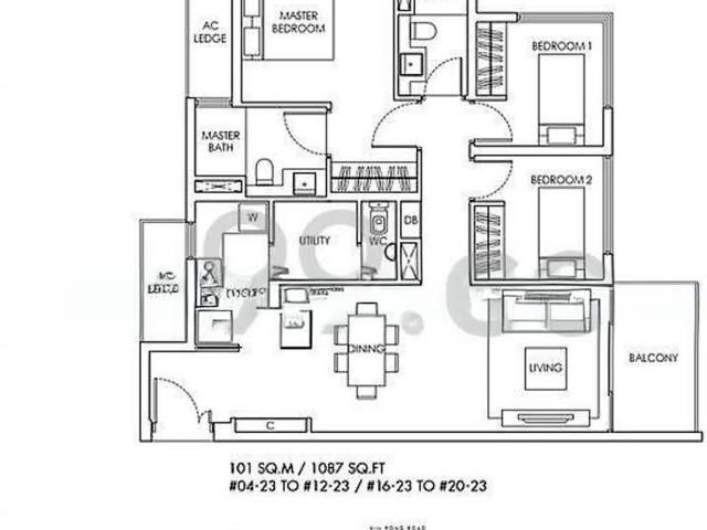 Highline Residences D3, Condominium