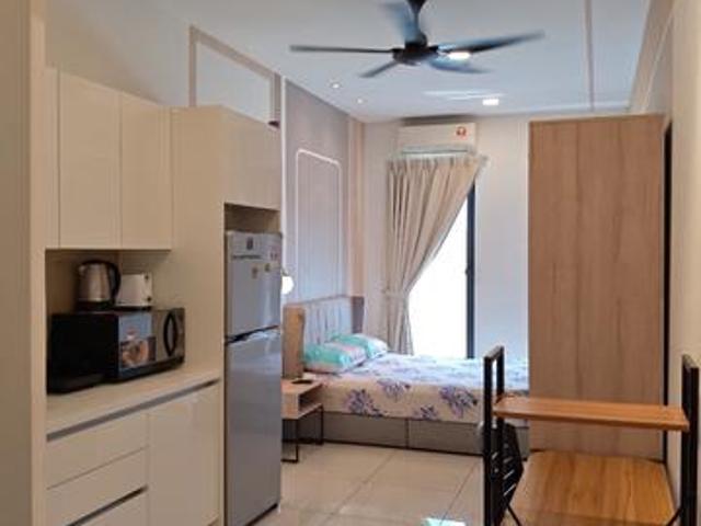 Highpark suites petaling jaya Fully Furnished 1 Car park murah