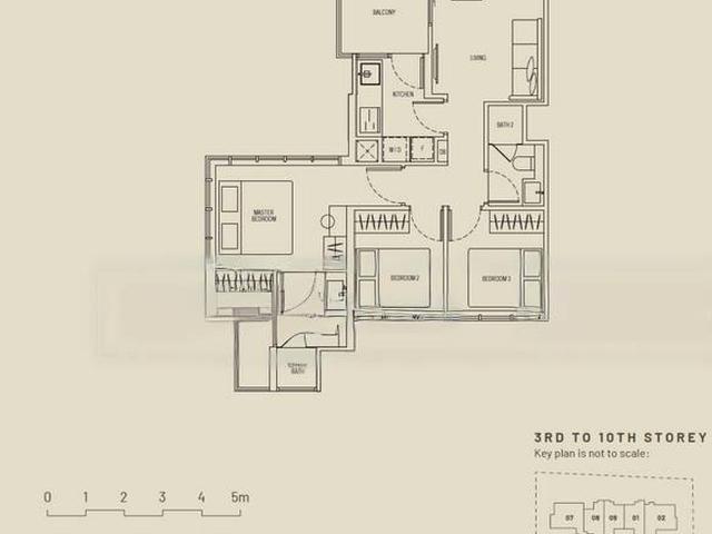 Hill House D9, Apartment