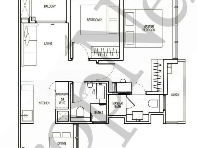 Hill House D9, Apartment