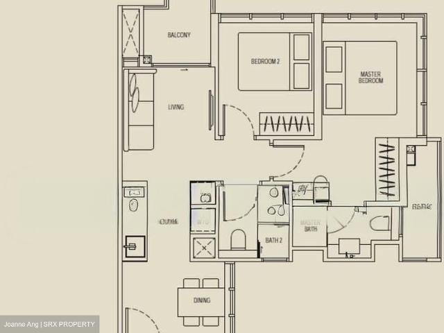 Hill House D9, Apartment