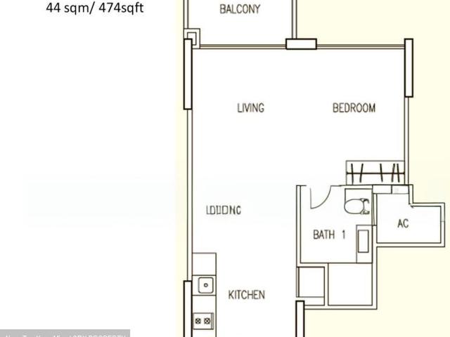 Hillion Residences D23, Apartment