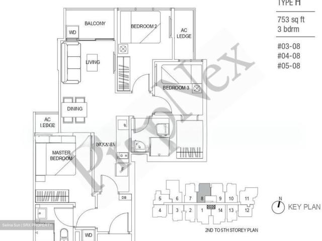 Hills Twoone D23, Apartment
