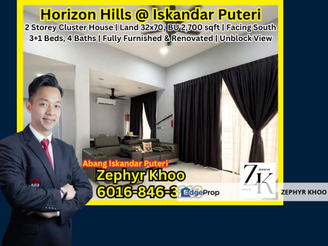 Horizon Hills Double Storey Cluster House for Sale !