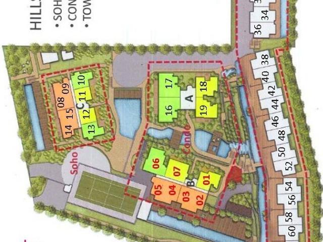 Hillsta D23, Condominium