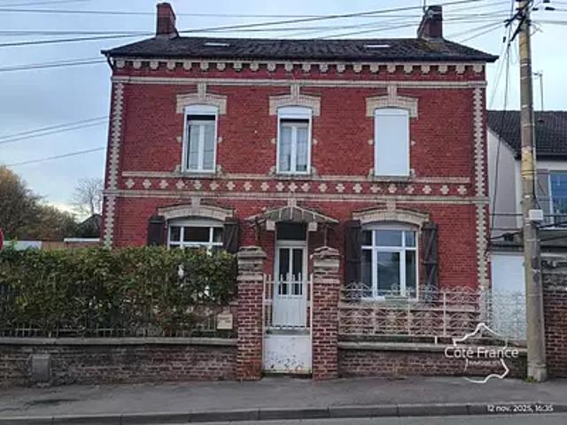Hirson 02500 Achat / Vente maison 5 pièces t5 jardin terrasse