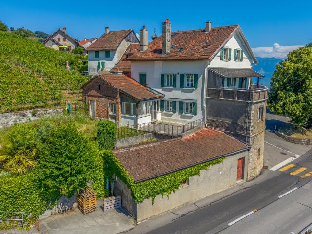 Historischer Komplex, der im Herzen von Lavaux neu erfunden werden soll