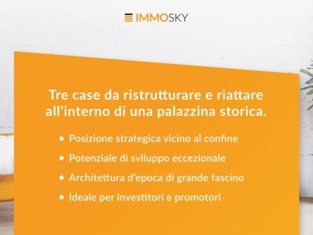 Historisches Gebäude zu restaurieren in Ponte Tresa