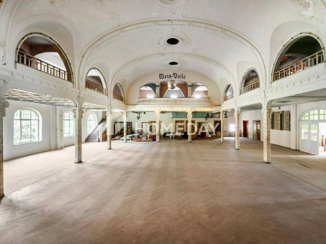 Historisches Ensemble mit Ballsaal & Denkmal AfA ehem. Müllers Tanzpalast auf 3.370?m² Grundstück