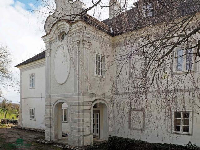Historisches Herrenhaus mit Nebengebäuden in schönster Alleinlage in NÖ