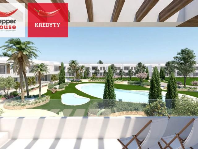 Luksusowy apartament z ogrodem i tarasem w Torrevieja