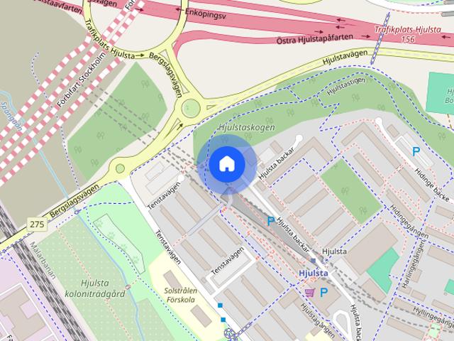 Hjulsta Backar 25, Tensta