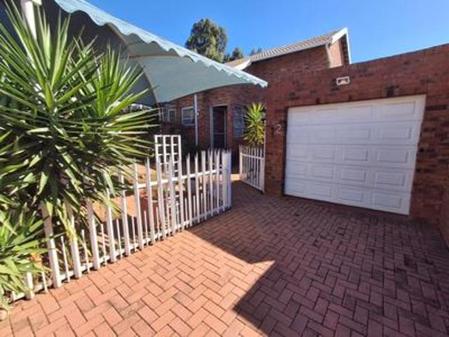 home situated in a secure complex wi.