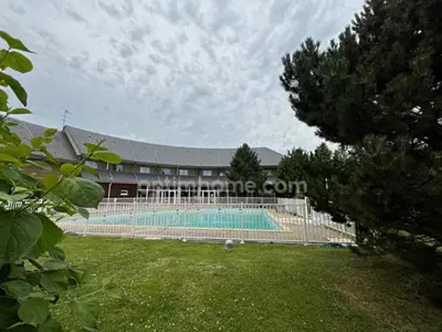 Honfleur 14600 Achat / Vente appartement 2 pièces t2 au dernier étage piscine