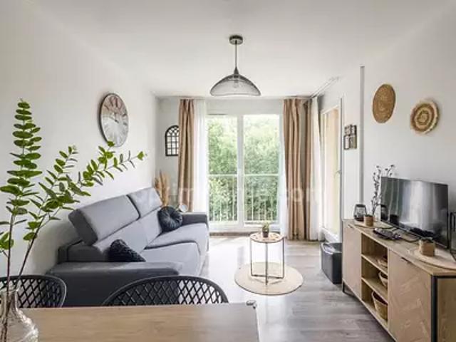 Honfleur 14600 Achat / Vente appartement 2 pièces t2 au dernier étage terrasse