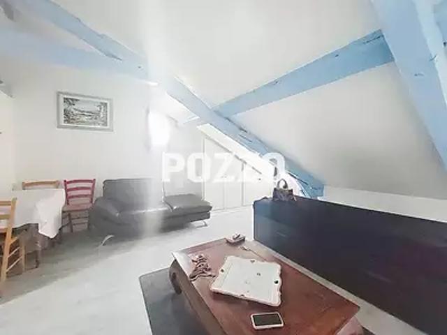 Honfleur 14600 Location appartement 1 pièce t1 au dernier étage