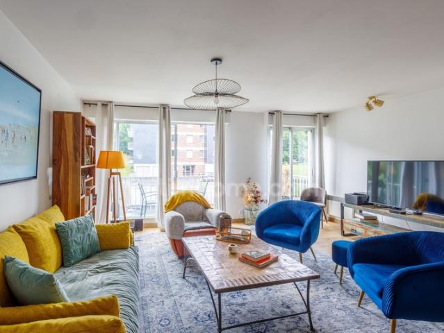 Honfleur Appartement de type T2 63,52 m2 1 chambre Terrasse Parking 2eme étage sans ascenseur