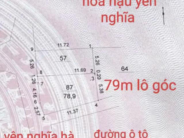 Hoa hậu yên nghĩa hà đông chỉ nhỉnh 10 tỷ có ngay nhà đẹp _lô góc _đường thông các ngả _ ô tô